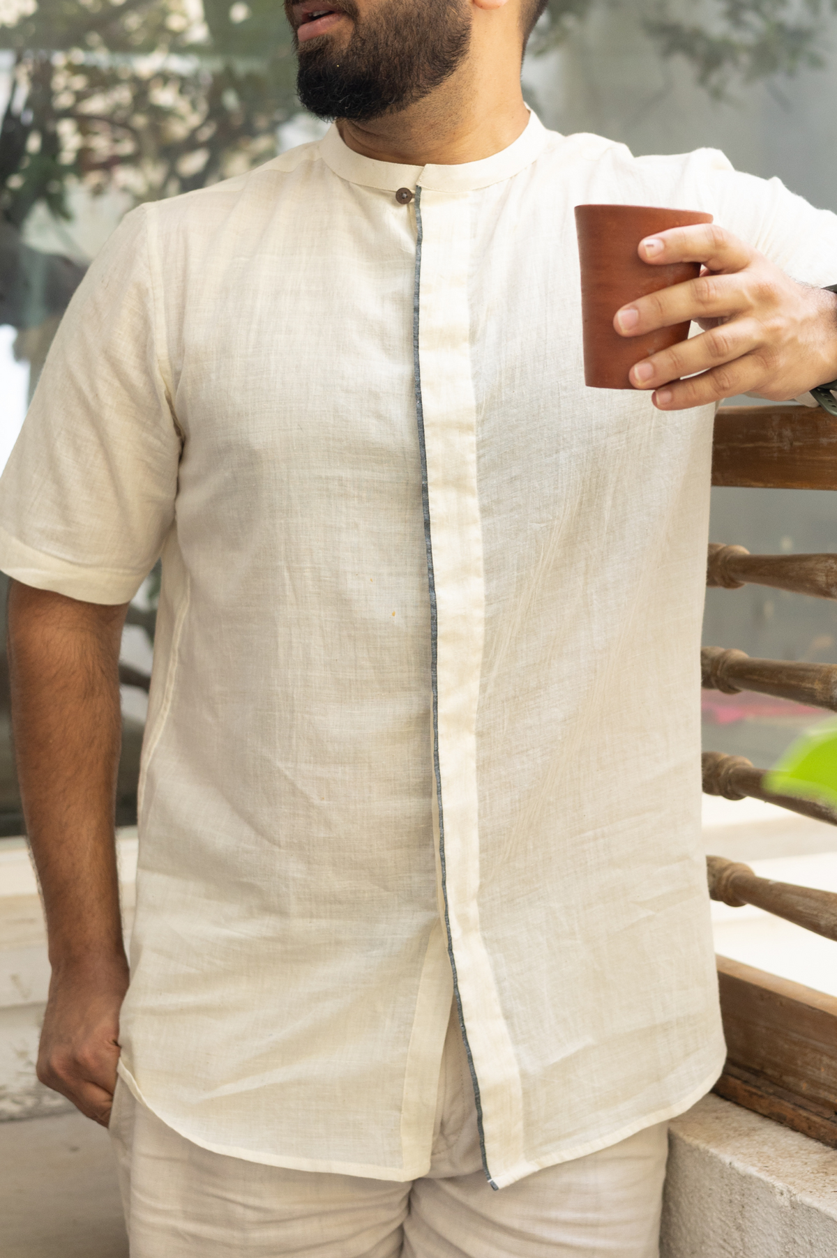 Undercover | Relaxed Khadi shirt