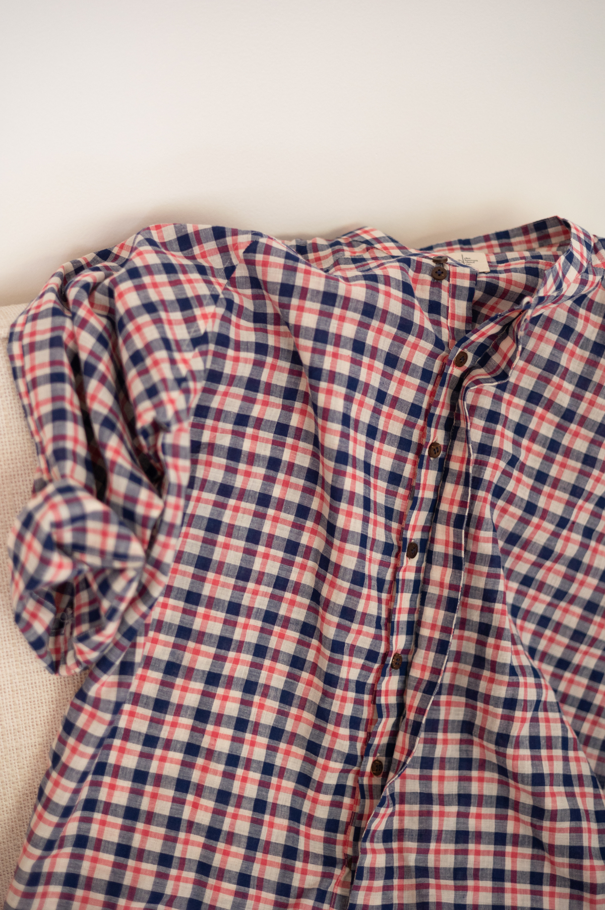 Madras | Relaxed Khadi shirt