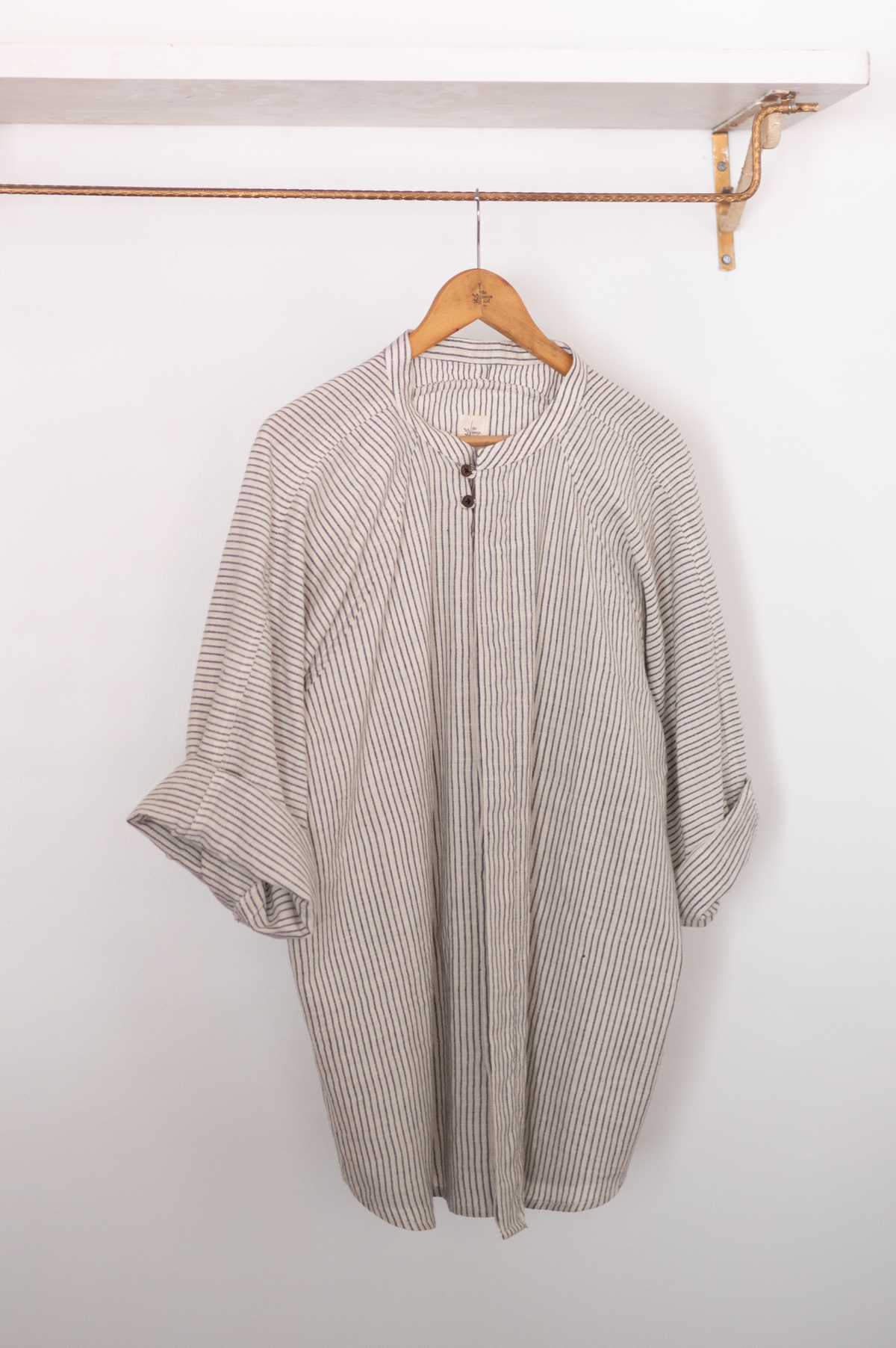 Lines | Relaxed Khadi shirt