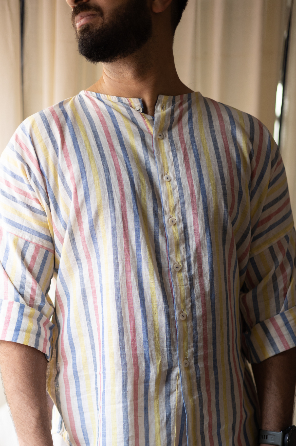 Cloud | Anti-fit Khadi shirt