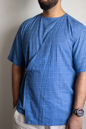 layer khadi shirt | theory