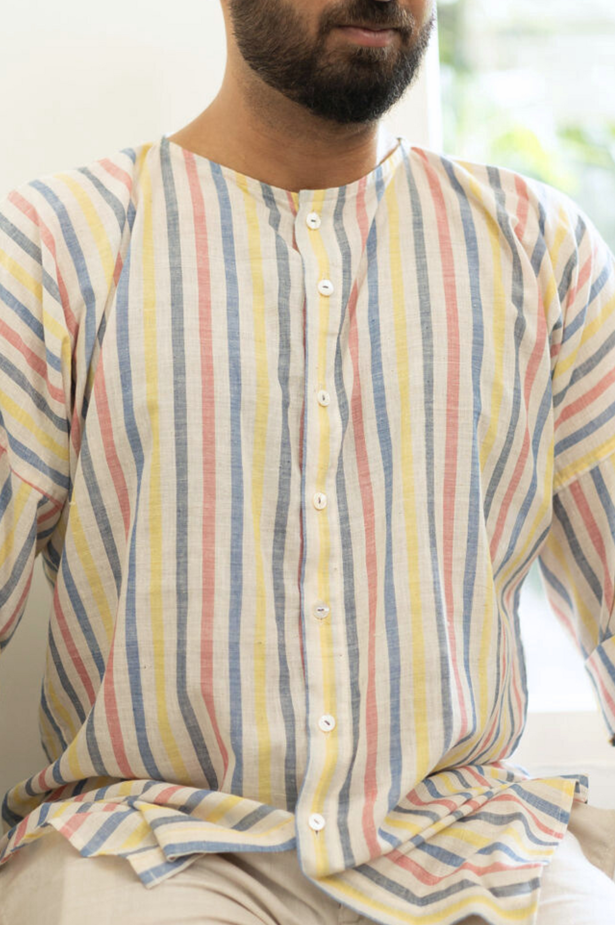 Cloud | Anti-fit Khadi shirt