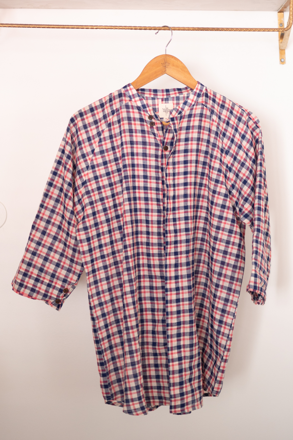 Madras | Relaxed Khadi shirt