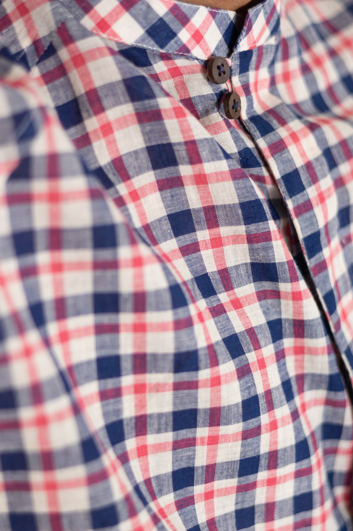 Madras | Relaxed Khadi shirt