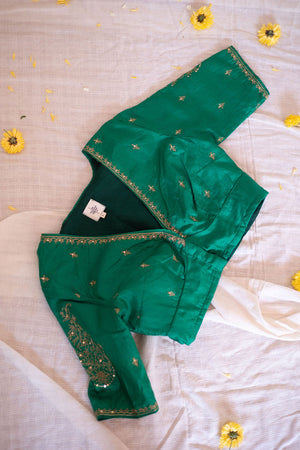 Laila | emerald green